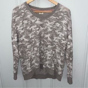Good Hart Matilda Jane Taupe Camo Sweater